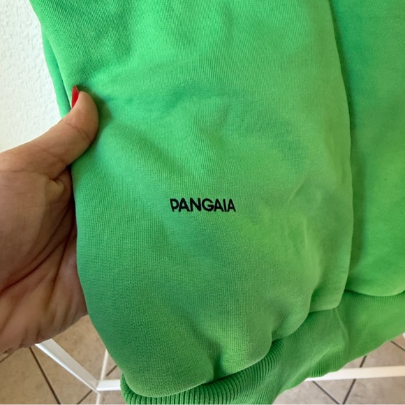 Pangaia Vibrant Green Men's Hoodie - Picture 5 of 6